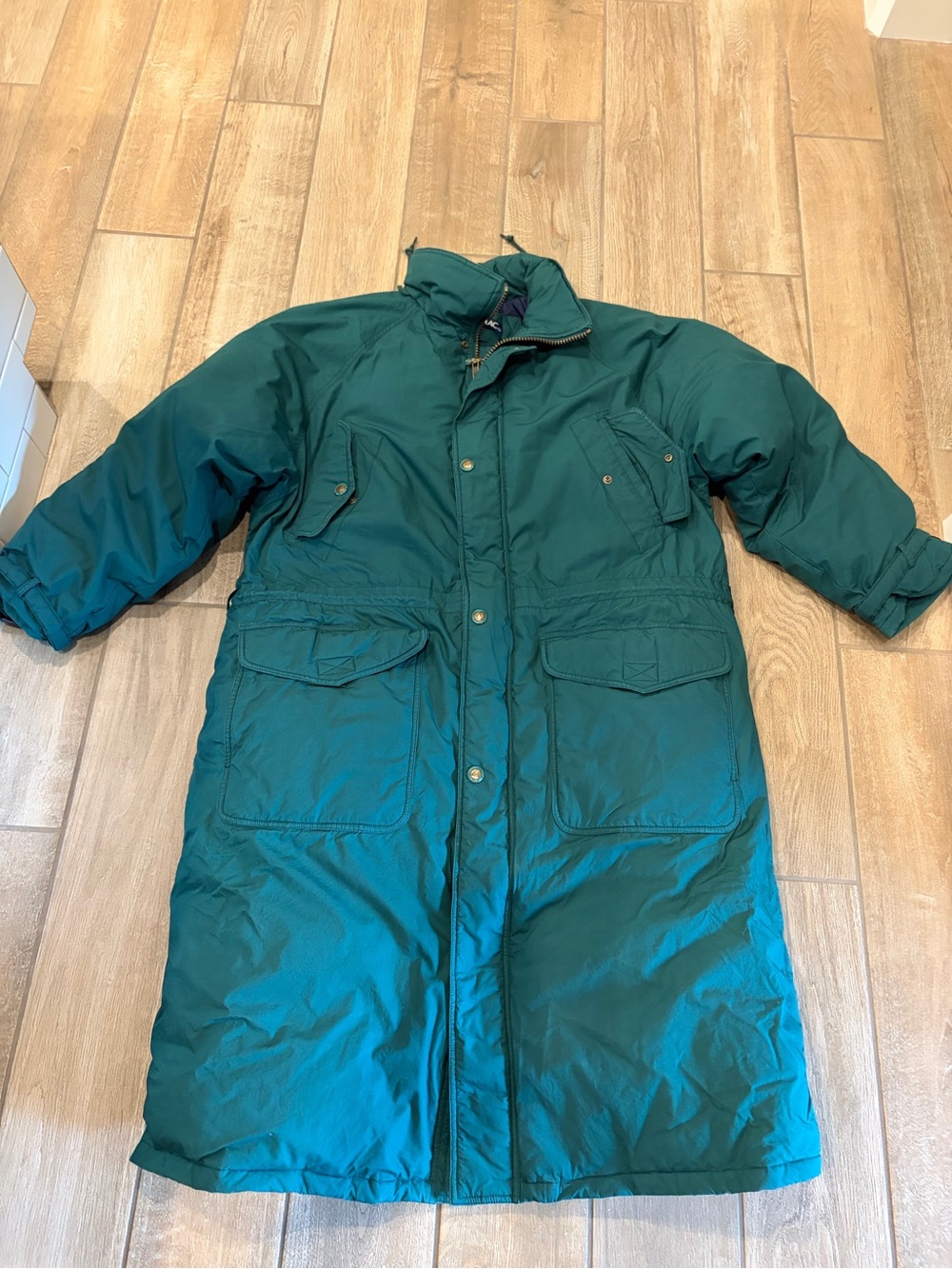vintage Mighty Mac Norsac Long Duck Down Parka large excellent condition